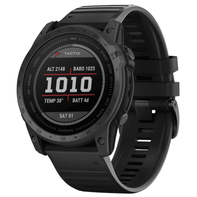 Смарт-годинник Garmin Tactix 7 Premium Tactical GPS (Silicone Band) (010-02704-00/01)