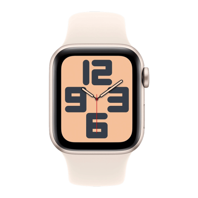 Смарт-годинник Apple Watch SE 2 40mm (Starlight/Aluminium Case with Starlight Sport Band – M/L) (MXEG3)