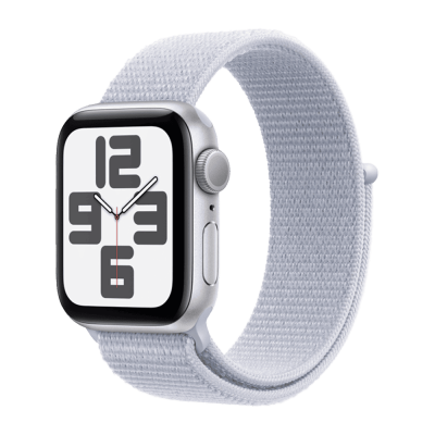 Смарт-годинник Apple Watch SE 2 40mm (Silver/Aluminium Case with Blue Cloud Sport Loop) (MXEE3)