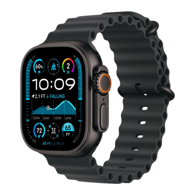 Смарт-годинник Apple Watch Ultra 2 49mm (Black/Titanium Case with Black Ocean Band)