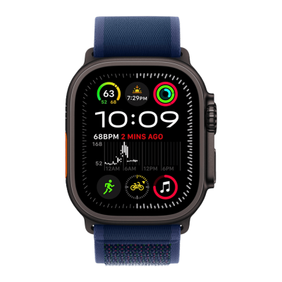Смарт-годинник Apple Watch Ultra 2 49mm (Black/Titanium Case with Blue Trail Loop – S/M)