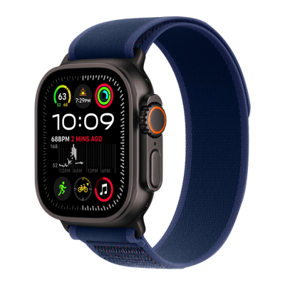 Смарт-годинник Apple Watch Ultra 2 49mm (Black/Titanium Case with Blue Trail Loop – M/L)