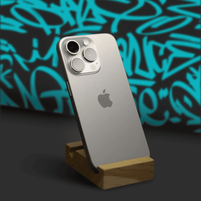 Б/у Apple iPhone 15 Pro Max 256GB (MU793) (Natural Titanium) (Ідеальний стан)