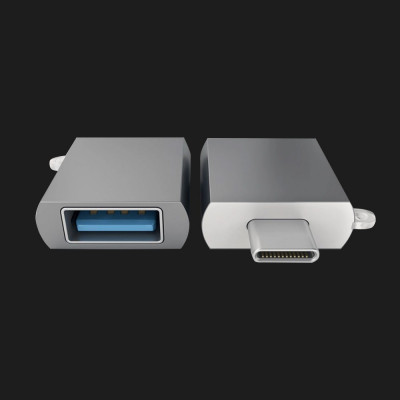 Адаптер Satechi Type-C USB Adapter (Silver) (ST-TCUAS)