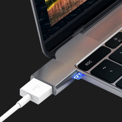 Адаптер Satechi Type-C USB Adapter (Silver) (ST-TCUAS)