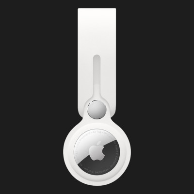 Брелок для AirTag Silicone Loop (White) (MX4F2)