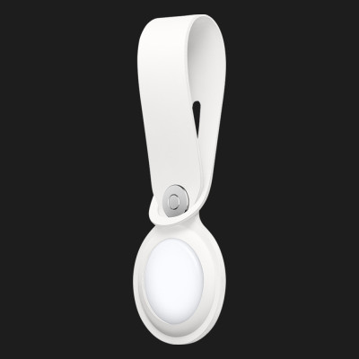 Брелок для AirTag Silicone Loop (White) (MX4F2)
