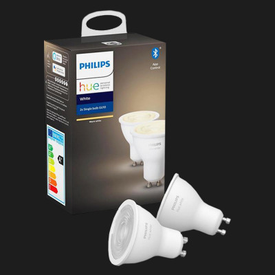 Комплект ламп Philips Hue GU10 (White) BT DIM (2 шт.)