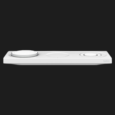 Зарядний пристрій Belkin 3-in-1 MagSafe Wireless Stand (Black)