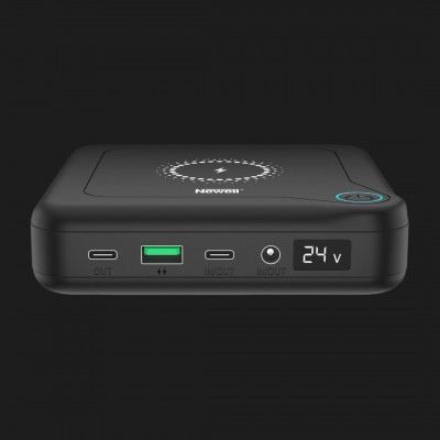 Портативний акумулятор Newell GP12 Laptop Power Bank 24000mAh 60W (Black)