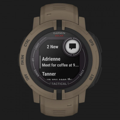 Смарт-годинник Garmin Instinct 2 Solar Tactical Edition (Coyote Tan) (010-02627-04)