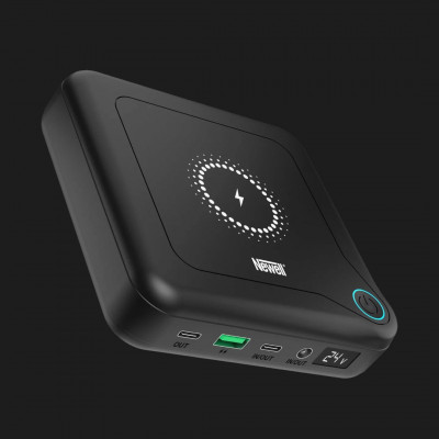Портативний акумулятор Newell GP12 Laptop Power Bank 24000mAh 60W (Black)