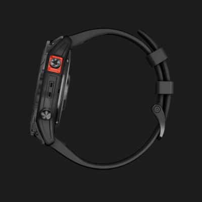 Смарт-годинник Garmin Fenix 7X Solar (Slate Gray/Black Band) (010-02541-00)