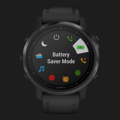 Смарт-годинник Garmin Fenix 6S (Black/Black Band) (010-02159-14)