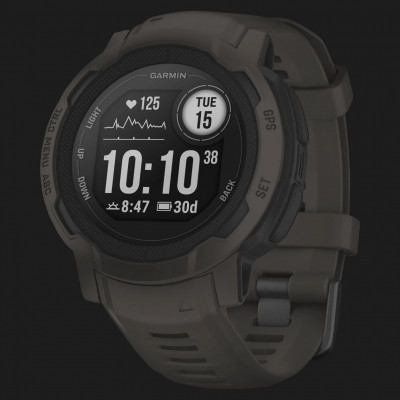 Смарт-годинник Garmin Instinct 2 Standard Edition (Graphite) (010-02626-00)