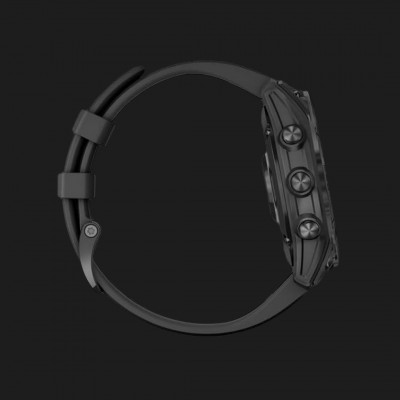 Смарт-годинник Garmin Fenix 7 Solar (Slate Gray/Black Band) (010-02540-10)
