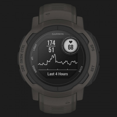 Смарт-годинник Garmin Instinct 2 Standard Edition (Graphite) (010-02626-00)
