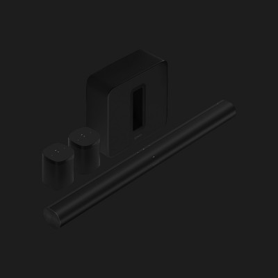 Домашній кінотеатр Sonos 5.1 Arc, Sub & One SL (Black) (ARC51)