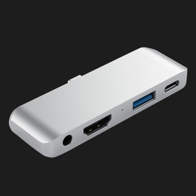Хаб Satechi Aluminum Type-C Mobile Pro Hub (Space Gray) (ST-TCMPHM)