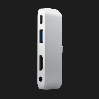 Хаб Satechi Aluminum Type-C Mobile Pro Hub (Space Gray) (ST-TCMPHM)