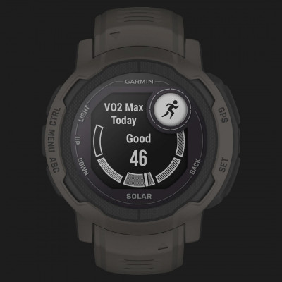 Смарт-годинник Garmin Instinct 2 Solar (Graphite) (010-02627-00)
