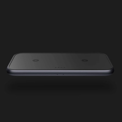 Зарядний пристрій Zens Dual Aluminium Wireless Charger (White)