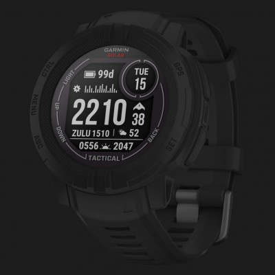 Смарт-годинник Garmin Instinct 2 Solar Tactical Edition (Black) (010-02627-03)