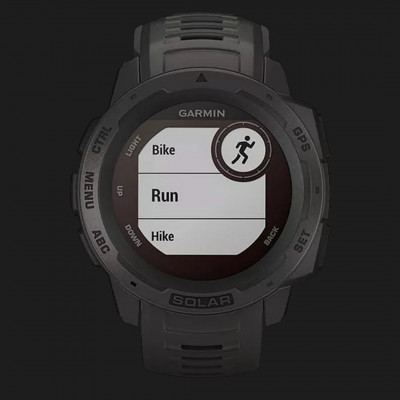 Смарт-годинник Garmin Instinct Solar (Graphite) (010-02293-00)