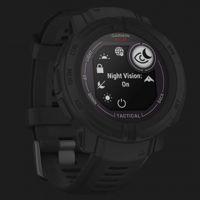 Смарт-годинник Garmin Instinct 2 Solar Tactical Edition (Black) (010-02627-03)