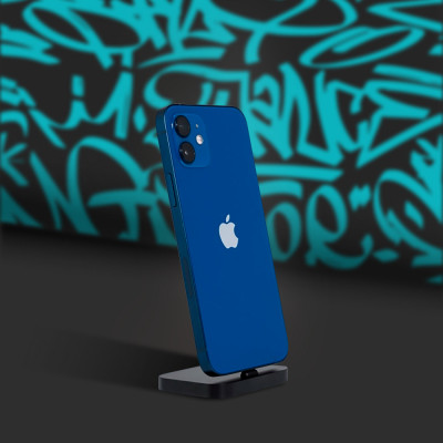 Б/у Apple iPhone 12 128GB (Blue) (Ідеальний стан)