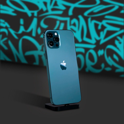 Б/у Apple iPhone 12 Pro Max 128GB (Pacific Blue) (Ідеальний стан)