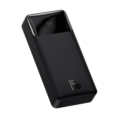 Зовнішній акумулятор Baseus Bipow Overseas 20000mAh 15W (Black) (PPBD050101)