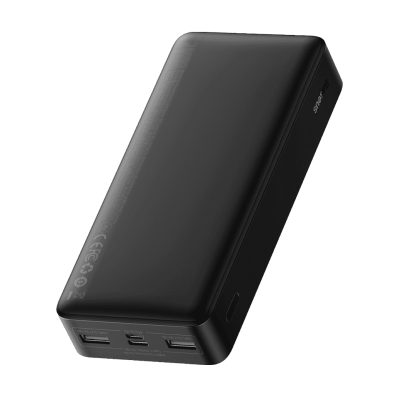Зовнішній акумулятор Baseus Bipow Overseas 20000mAh 15W (Black) (PPBD050101)