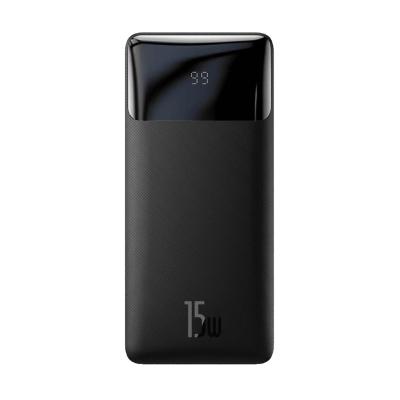Зовнішній акумулятор Baseus Bipow Overseas 20000mAh 15W (Black) (PPBD050101)
