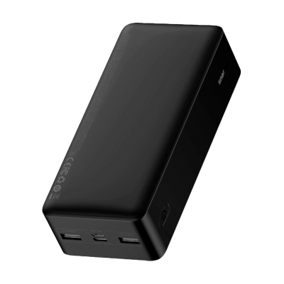 Зовнішній акумулятор Baseus Bipow Overseas 30000mAh 15W (Black) (PPBD050201)