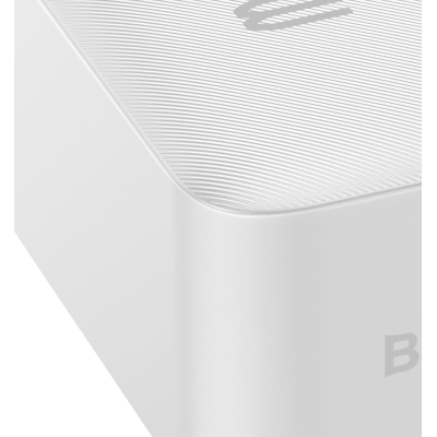 Зовнішній акумулятор Baseus Bipow Overseas 30000mAh 15W (White) (PPBD050202)