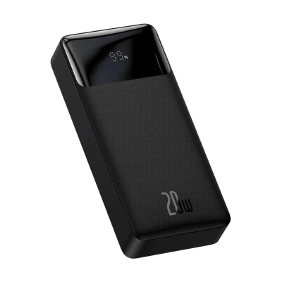 Зовнішній акумулятор Baseus Bipow Overseas 20000mAh 20W (Black) (PPBD050501)