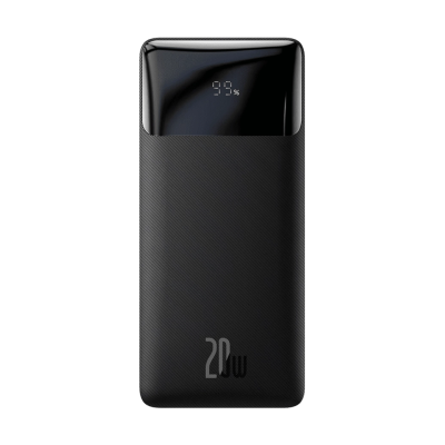 Зовнішній акумулятор Baseus Bipow Overseas 20000mAh 20W (Black) (PPBD050501)