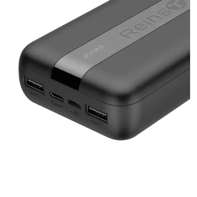 Зовнішній акумулятор Reinston 20000mAh (Black) (EPB027)