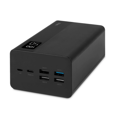 Зовнішній акумулятор Ttec ReCharger Mega LCD 50000mAh 20W (Black)