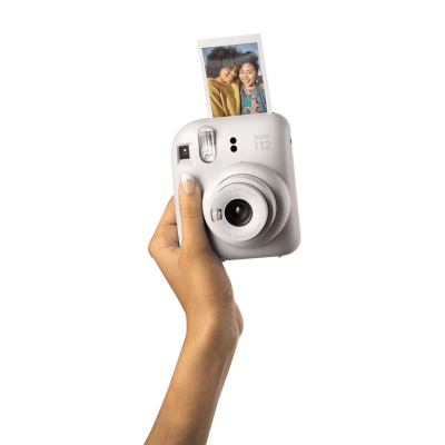 Фотокамера миттєвого друку Fujifilm INSTAX Mini 12 (Clay White) (16806121)