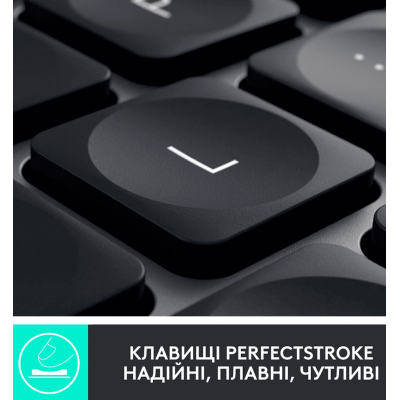 Клавіатура Logitech MX Keys for Mac Advanced (Space Grey) (920-009558)