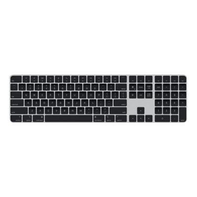 Клавіатура Apple Magic Keyboard with Touch ID and Numeric Keypad (Black) (MMMR3)