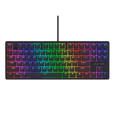 Клавіатура Hator Rockfall 2 Mecha TKL (Orange/Black) (HTK-520)