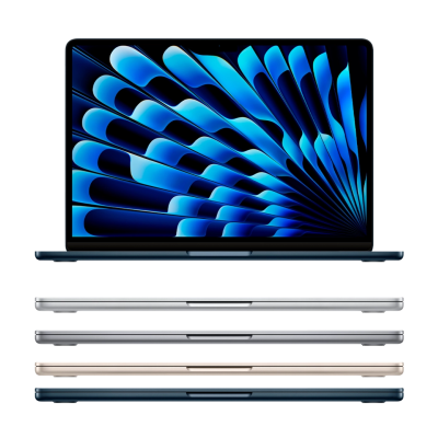 Ноутбук Apple MacBook Air 13" M3/8CPU/10GPU/16GB/256GB SSD (Midnight) (Z1BC0015S)