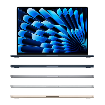 Ноутбук Apple MacBook Air 15" M3/8CPU/10GPU/16GB/1TB SSD (Midnight) (Z1BV0006P)