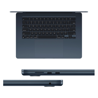 Ноутбук Apple MacBook Air 15" M3/8CPU/10GPU/16GB/1TB SSD (Midnight) (Z1BV0006P)