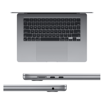 Ноутбук Apple MacBook Air 15" M3/8CPU/10GPU/24GB/1TB SSD (Space Grey) (Z1BP0006T)