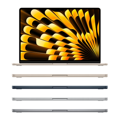 Ноутбук Apple MacBook Air 15" M3/8CPU/10GPU/24GB/2TB SSD (Starlight) (Z1BT000KK)
