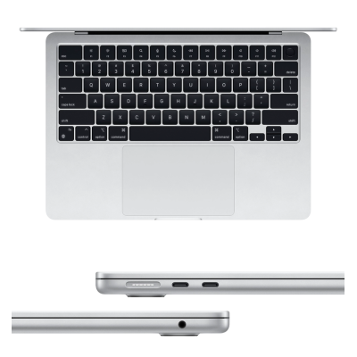 Ноутбук Apple MacBook Air 15" M3/8CPU/10GPU/8GB/512GB SSD (Silver) (MRYQ3)